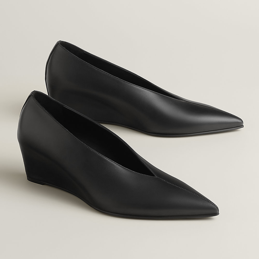 パンプス 《ルナ》 55 - ブラック | Hermès - エルメス-公式サイト